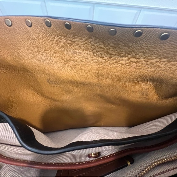 Coach 1941 Page 27 Crossbody/shoulder bag Rivets Black Leather style 31929 - Picture 10 of 10